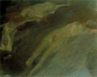 Klimt, Gustav - Moving Water II